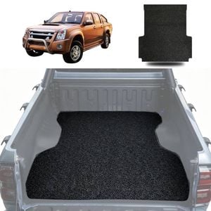 Signature Honeycomb UTE Tub Mat Tray Liner for Isuzu D-Max Crew Cab 2008 - 2011 - Black