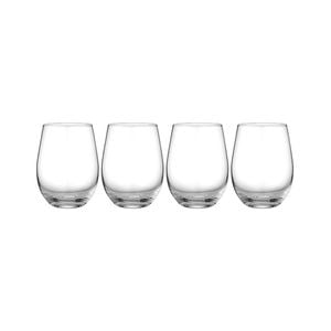4pc Tempa Quinn Glass Tumbler