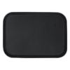 Argon Tableware Rectangular Serving Tray - 35.5 X 25cm - Reusable Non Slip Stackable Rubberized Food Drinks Platter Tray