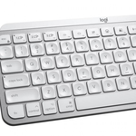 Logitech MX Keys Mini For Mac Wireless Keyboard - Pale Grey