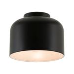 Mercator Webster 20cm Matt Black Metal Batten Fix