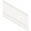 ProtectorAl 1201-2400W x 1500H Surfmist Loop Top Pool Fence Panel Raked 16-30º