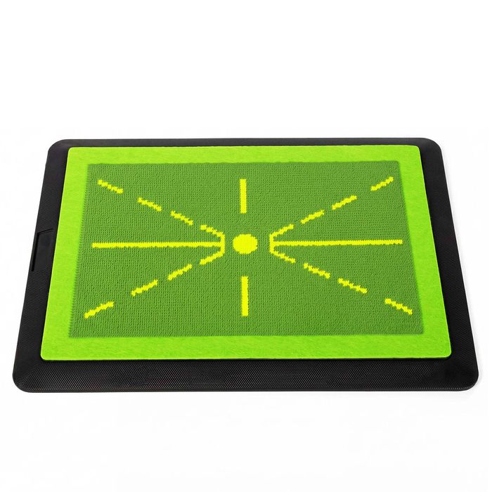 Centra Golf Hitting Mat Swing Path Feedback Rubber Base Indoor Practice Green
