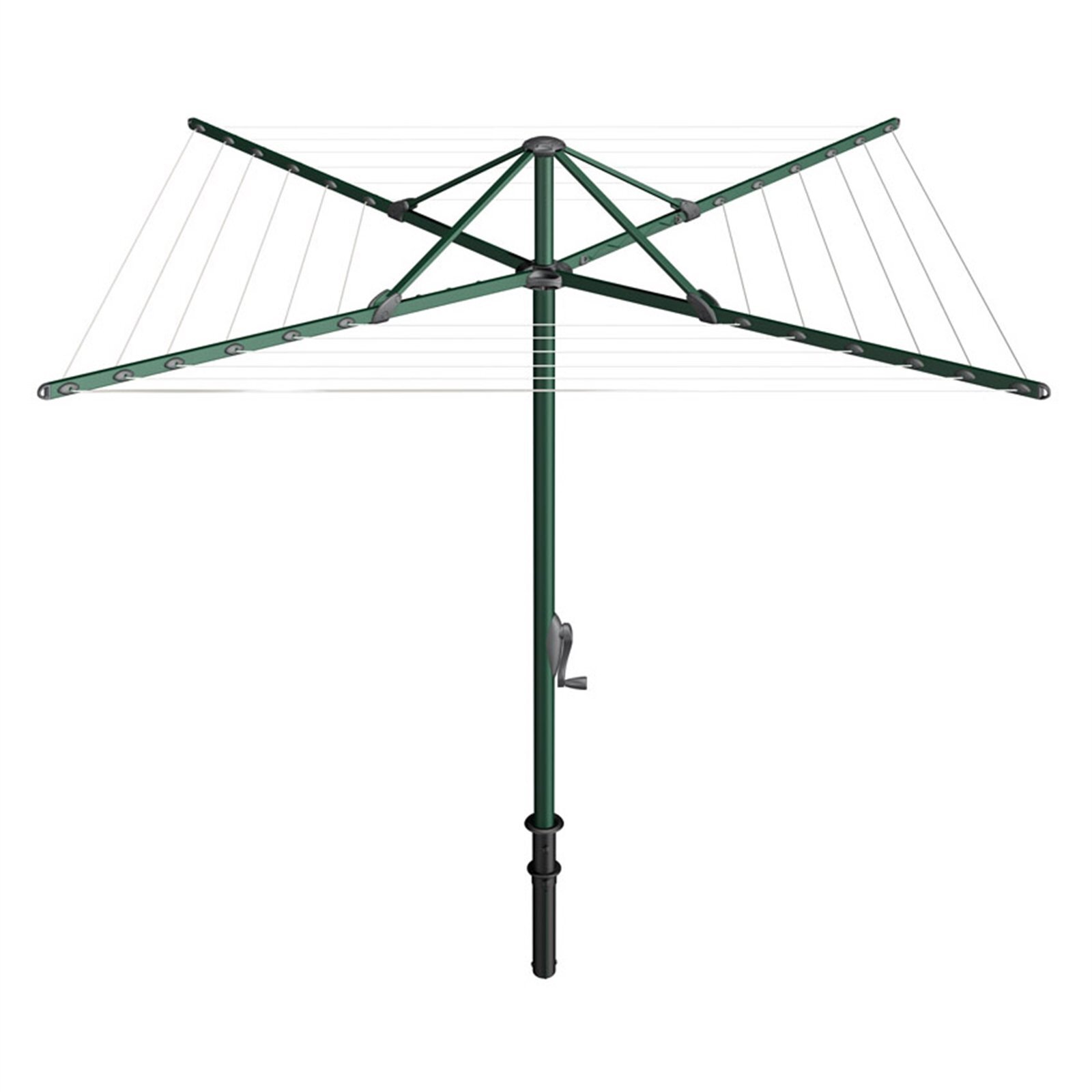TopDry 32m 6 Line Evergreen Rotary Clothesline product image