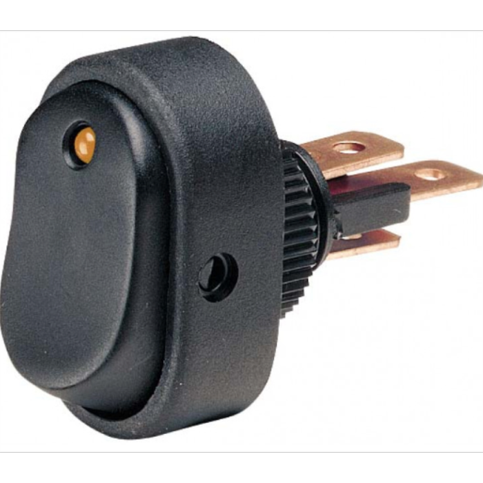 Narva 30A Rocker Switch With Amber LED