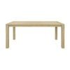 Elemental 180cm Dining Table Brushed Smoke Grey