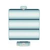 Good Vibes Large Premium Picnic Mat Ocean Tide W/ Carry Bag 200x200cm