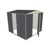 Build-a-Shed 2.3 x 2.3 x 2.3m Single Hinge and Single Sliding Door Shed - Grey