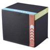 VEVOR 3 in 1 Plyometric Jump Box Black Cotton Plyo for Home Gym Training