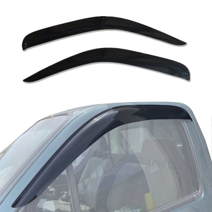 AUSGO Weather Shields for Toyota Hilux Single Cab 1997-2005 Weathershields Window Visors Wind Deflectors