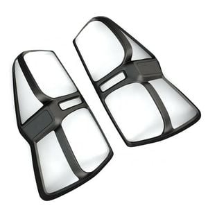 Matte Black Taillight Covers For Isuzu D-max 2020-2024