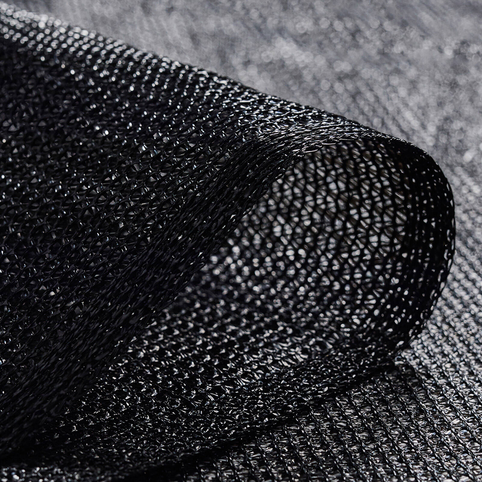 Coolaroo 1.83 Wide Black Light-Duty Screening Shade Cloth 70% UV Block – P/Mtr product image