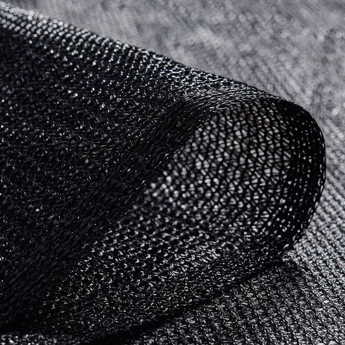 Coolaroo 1.83 Wide Black Light-Duty Screening Shade Cloth 70% UV Block – P/Mtr