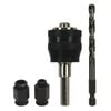 Diablo 3/8" Snap-Lock Plus Hole Saw Mandrel System including Bit & Nuts