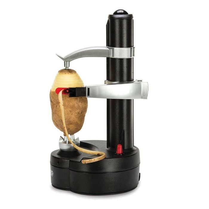 Catzon Electric Potato Peeler Automatic Rotating Peeling Machine-Black
