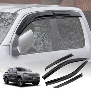 Premium Weathershields for Volkswagen Amarok 2009-2023 Dual Cab Weather Shields Visor