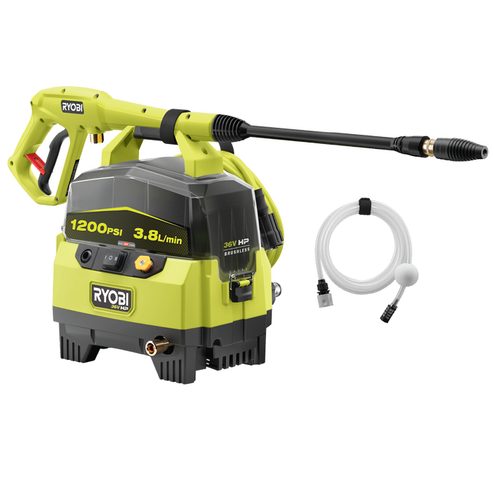 Ryobi 36V HP Brushless 1200 PSI Pressure Washer Tool Only