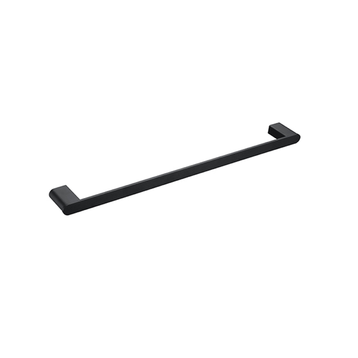 Azzurra Matte Black 19 Series Single Towel Rail