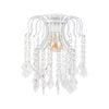 Brilliant Lighting 24cm White Countess Luxury Batten Fix Shade