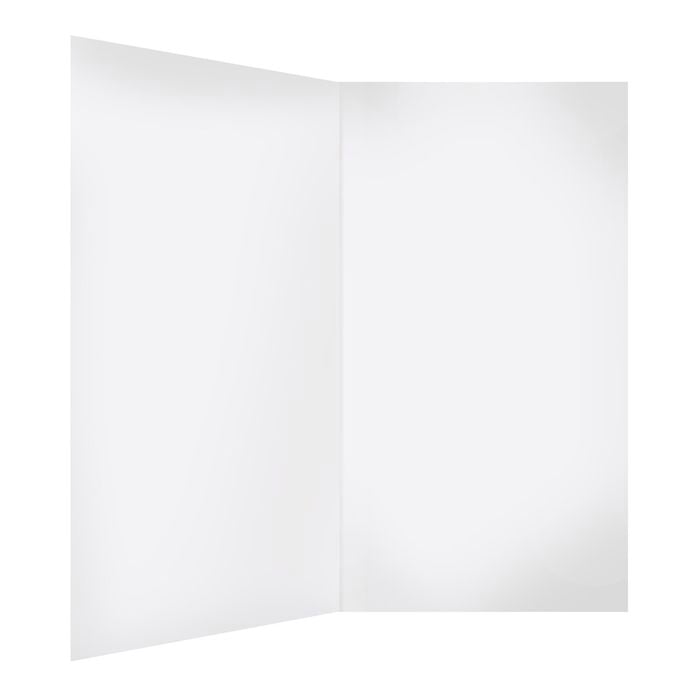 Stein 900 x 900 x 2000mm White 2-Sided Flat Wall Shower Liner 
