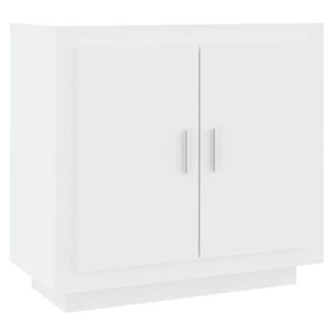 vidaXL Sideboard White Storage Side Console Cabinet Furniture