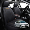 Car Seat Cover for Honda Jazz  2014 - 2021 (FIT GK/GH/GP) - Black-Front Only