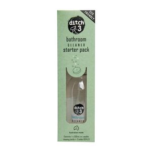 Ditch 3 Bathroom Cleaner Starter Pack/Tablet Refill