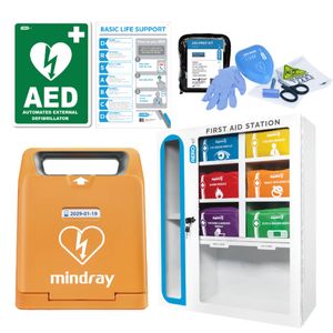 MINDRAY C1A Fully-Automatic Defib - With First Aid Station