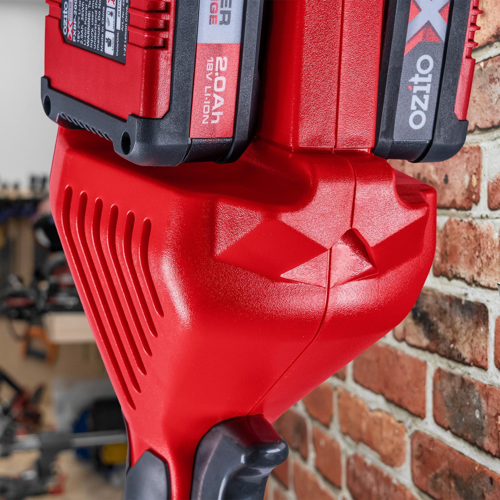 Ozito pxc 2 x 18v cordless line trimmer hotsell