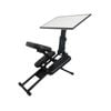 Edge Basic Ergonomic Cushioned Adjustable Desk/Stool Combo Matte Black