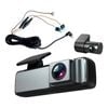 Elinz Dual Lens No Screen 1080P Dash Cam 720P Rear Camera WiFi Supercapacitor Hardwire Kit