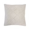 Bambury Anka Square Cushion - Ivory