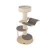 Costway 1.2m Wooden Cat Tree Tower Multi-level Cando House