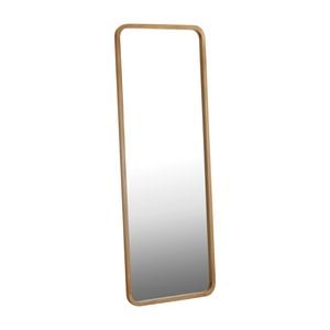 Oikiture 166x60cm Rectangle Full Length Mirror Floor Mirrors Wooden