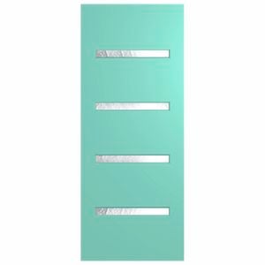 Hume 2040 x 820 x 40mm Verve External Door VER4 - Cathedral