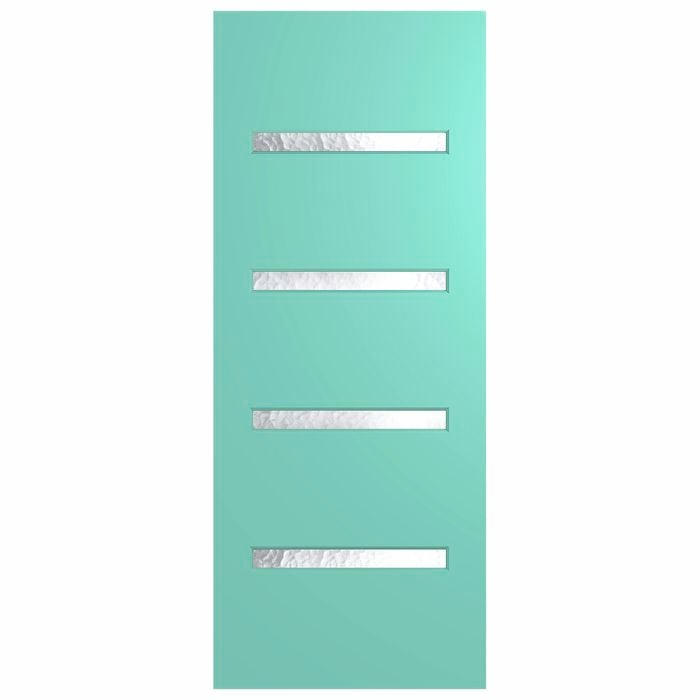 Hume 2040 x 820 x 40mm Verve External Door VER4 - Cathedral