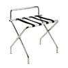 Stainless Steel Luggage Rack With Back Support - Dolphy