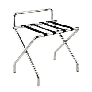Stainless Steel Luggage Rack With Back Support - Dolphy