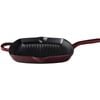 Maxwell & Williams Cast Iron Grill Pan Merlot Cookware W/ Raised Ridges 26cm
