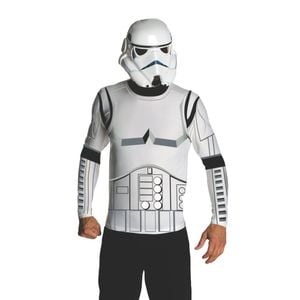 Star Wars Size XL Stormtrooper Top/Mask Classic Adult Dress-up Cosplay Costume