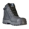 Bata Industrials Black Zippy Zip/Lace Safety Boot - Size 10