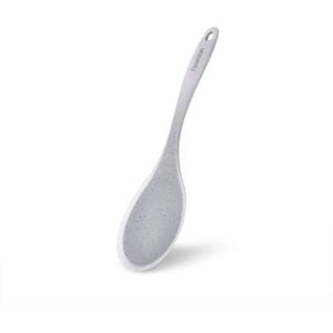 Fissman Serving Spoon Heat Resistant Food Grade Silicone Grey 30cm