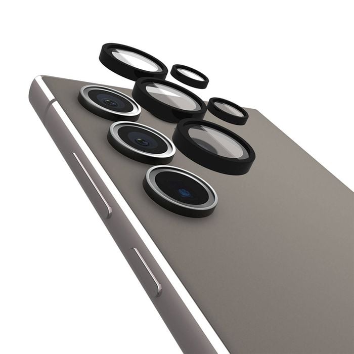 Case-Mate Aluminum Ring Lens Protector For Samsung Galaxy S24 Ultra Black