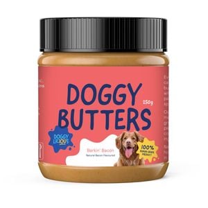 Doggylicious Barking Bacon Doggy Butter 250g - For dog training, grooming or hiding medication