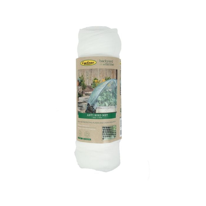 Backyard Farmer 10 x 10m x 5mm Anti Bird Net 