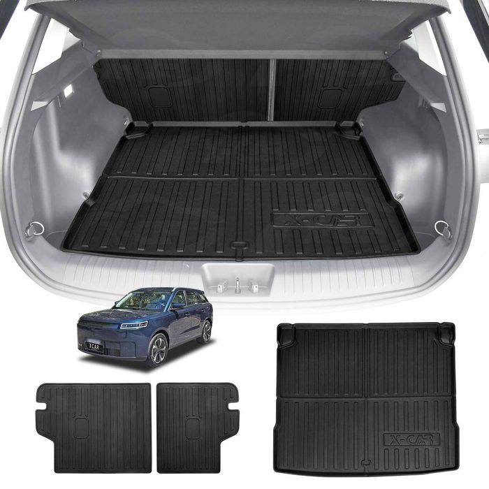 Boot Liner Kick Mats for Jaecoo J5 EV Petrol 2025-Onwards Cargo Car Trunk Back Seat Protector