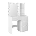 Maxkon Dressing Table Lighting Vanity Mirror Dresser