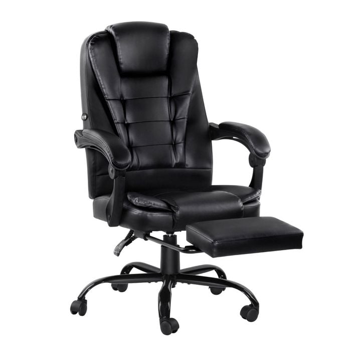 Artiss Massage Office Chair Black PU