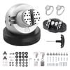 VEVOR Ball Vise 360°Rotation Engraving Block 69 PCS Attachment for Gemstone Inlay