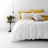 Park Avenue Vintage Washed Cotton Quilt Cover Set Queen White